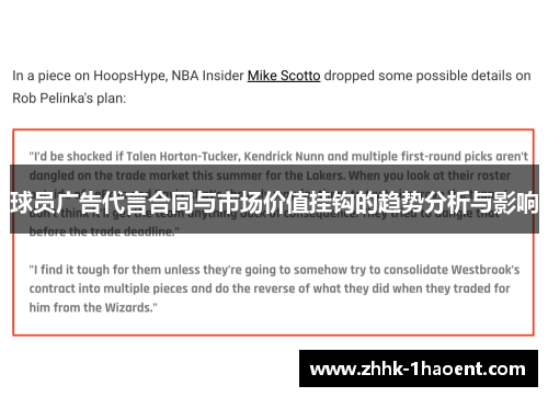 球员广告代言合同与市场价值挂钩的趋势分析与影响 球员广告代言合同与市场价值挂钩的趋势分析与影响